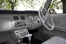 The interior of a Nissan Figaro. These cars have now reached cult stat...