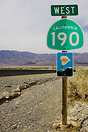 California Highway 190, runs through Death Valley National Park. It co...
