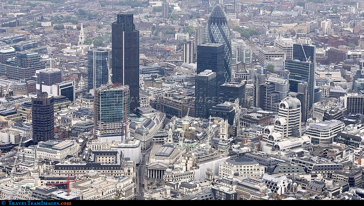 London financial district