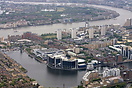 Aerial picture of Millwall Dock, part of the Isle of Dogs or what is m...