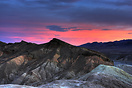 Sunrise over Zabriskie Point, Death Valley National Park