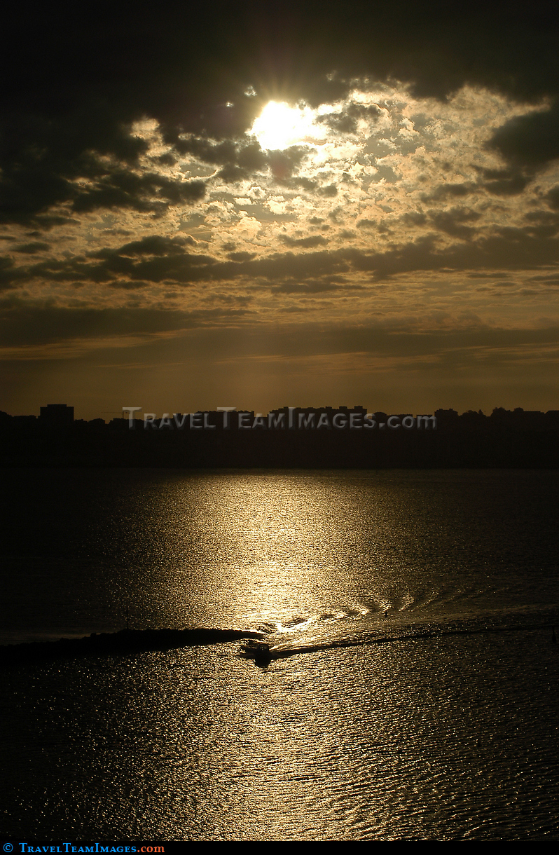 Sunset in the Bay
