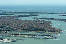 Aerial view of Venice