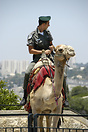 Soldier and camel, Jerusalem