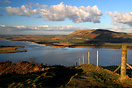 Loch Leven and the Lomond Hills from Vane Farm Nature Reserve.