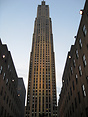 Rockefeller Plaza, part of the Rockefeller Center, Manhattan NYC