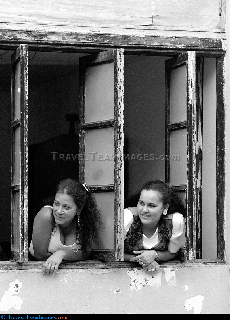 Girls at the window