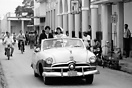 One of Cuba's numerous American roadsters does the honours at a weddin...