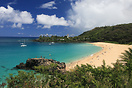 The famous north shore beach in Hawaii