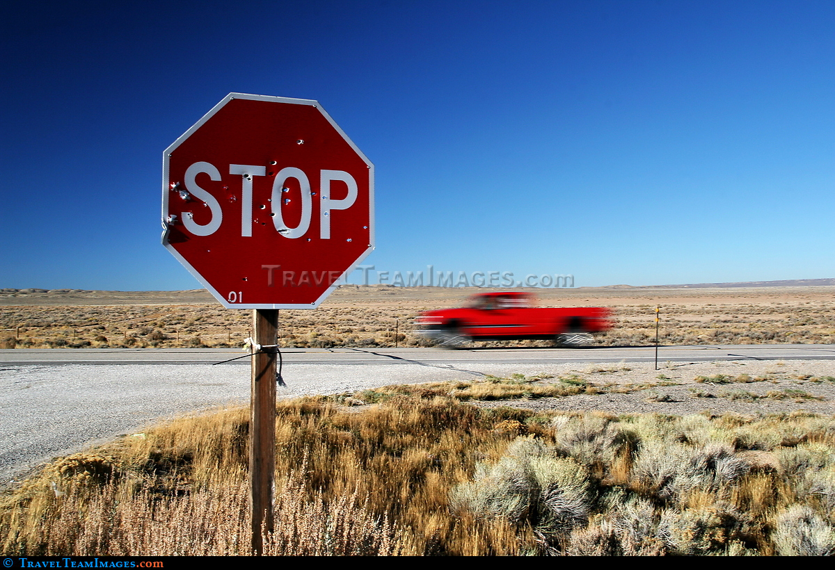 Driving in Wyoming