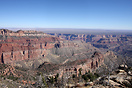 A view of the North Rim of the Grand Canyon in Northern Arizona