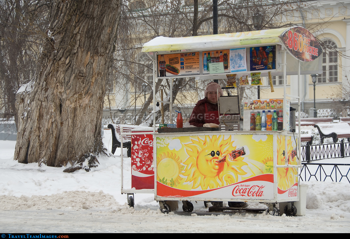Walking Fast Food
