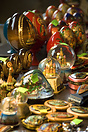 Souvenirs on display in a Moscow gift shop