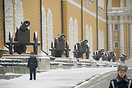 Guards on duty outside the Moscow Kremlin Guards on duty outside the Moscow Kremlin