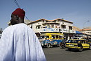 A man in the streets of Dakar