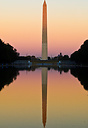 Washington Monument at dusk