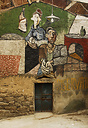 Murals in the streets of Orgosolo