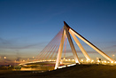 Bridge over A6 highway in Las Rozas