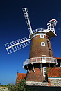 The windmill at Cley next the Sea, Norfolk.  Now in use as a Bed and B...