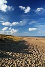 A spring evening on the Lincolnshire Coast at Anderby Creek, just nort...