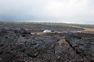 Driving through Hawaii Volcanoes National Park on the Hawaiian Island ...