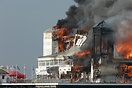 The fire which broke out on Weston-Super-Mare's Grand Pier on the morn...