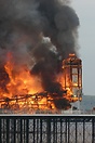 The fire which broke out on Weston-Super-Mare's Grand Pier on the morn...