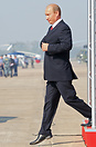 Vladimir Putin after opening speech at MAKS 2007 - International Aviat...