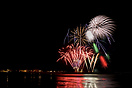 Fireworks display at Beaumaris - Anglesey