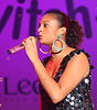 Alesha Dixon performing at Leeds Lights Festival 2008 to a crowd of 40...
