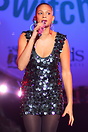 Alesha Dixon at Leeds lights festival 2008