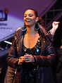 Alesha Dixon enjoying some 'banter' after performing at Leeds Lights F...