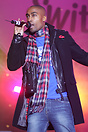 Celebrity Jungle star and ex Blue singer Simon Webbe at Leeds lights f...