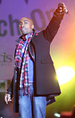 Celebrity Jungle Star and ex Blue singer Simon Webbe at Leeds lights f...