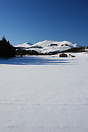 The Pentland Hills in midwinter after a fresh fall of snow.