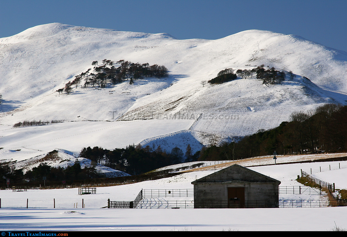 Winter Barn