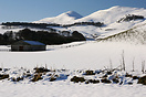 The Pentland Hills after a fresh covering of snow.