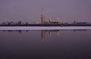 Peter & Paul Fortress and Cathedral at the heart of the city. Foun...