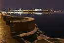 View of the "Strelka" - the eastern tip of Vasilyevsky Islan...