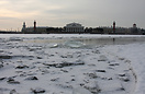 View of the "Strelka" - the eastern tip of Vasilyevsky Islan...