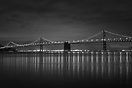 Bay Bridge connecting the cities of San Francisco and Oakland.