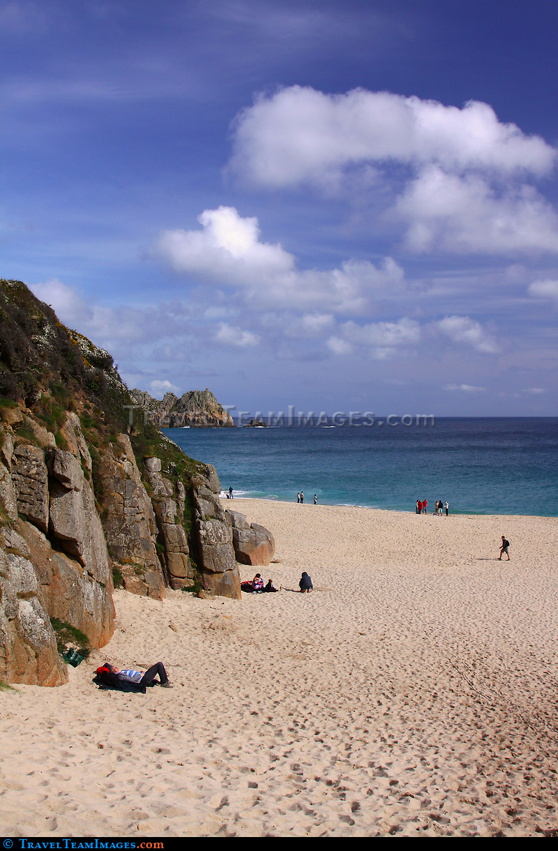 Porthcurno Beach