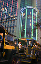 Jeepneys waiting outside the Hilton hotel in Maria del Pilar Street, M...