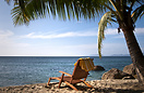 Lounger on Aninuan Beach, The Philippines