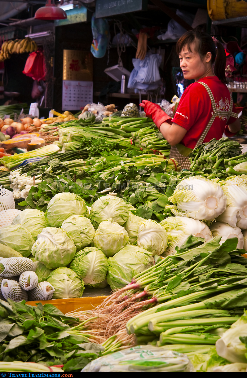 Street market in Mong Kok