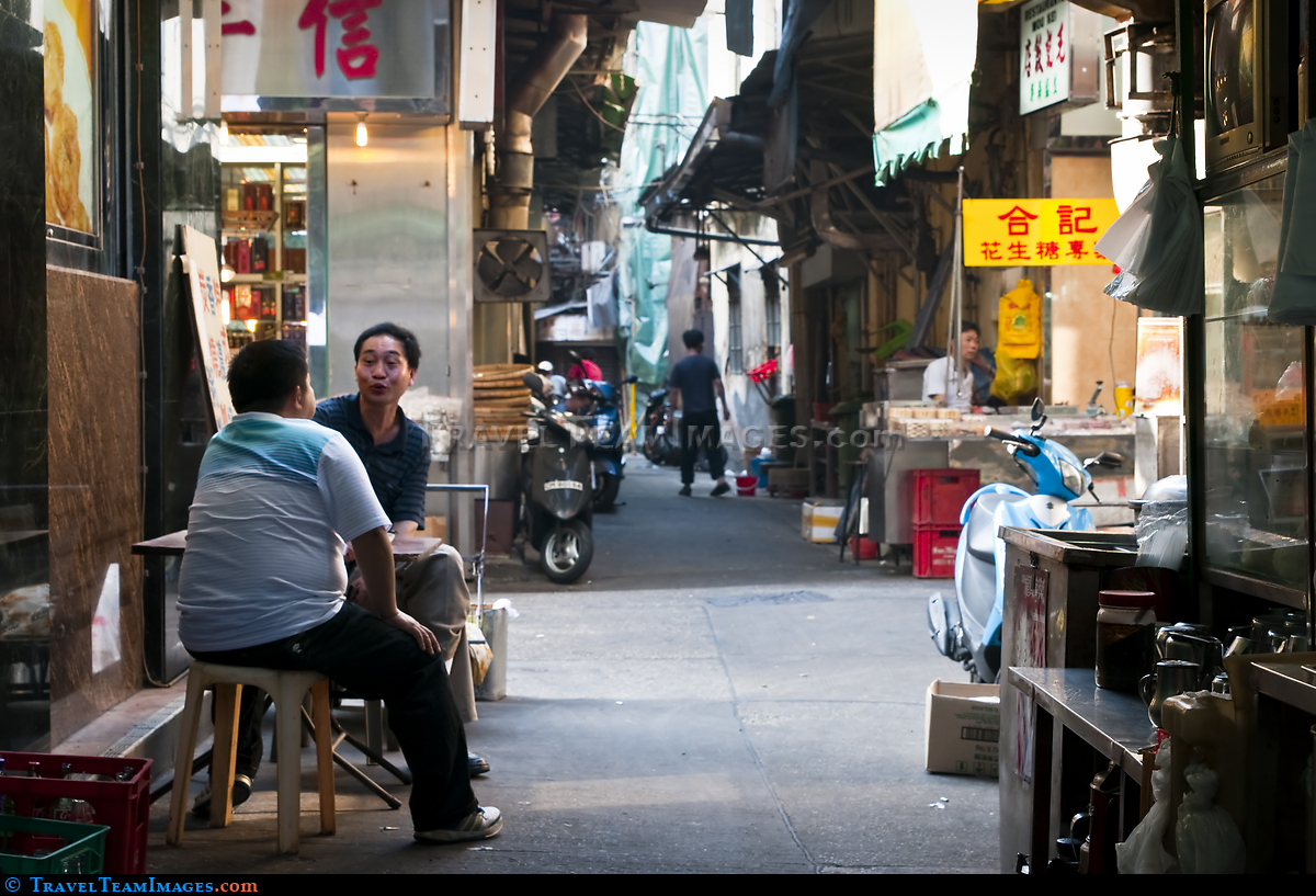 Streets of Macau.
