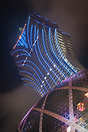Casino Grand Lisboa, Macau by night