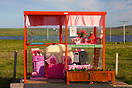 This bus shelter has become something of a tourist attraction on the I...