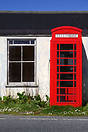 The most northerly classic red telephone box in the United Kingdom, lo...
