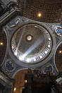 The dome was brought to completion by Giacomo della Porta and Fontana.